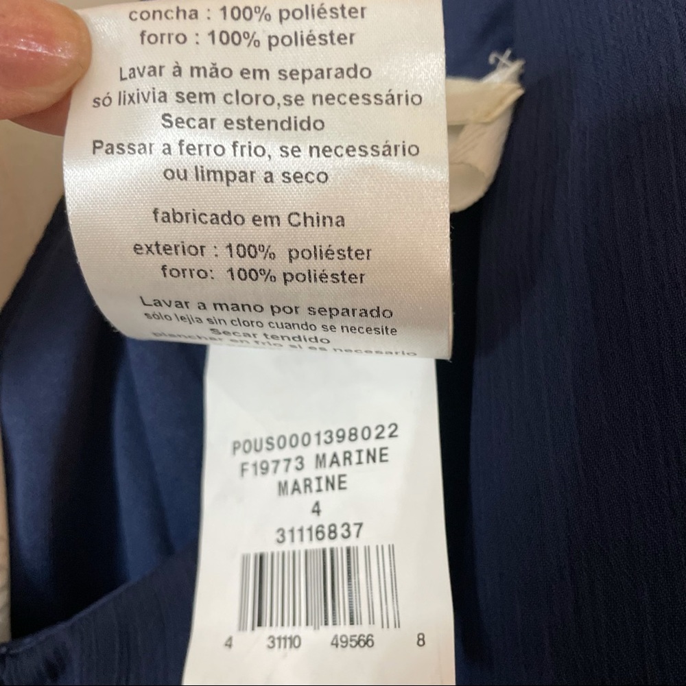 David’s Bridal Flounced Crinkle chiffon dress - Picture 8 of 8